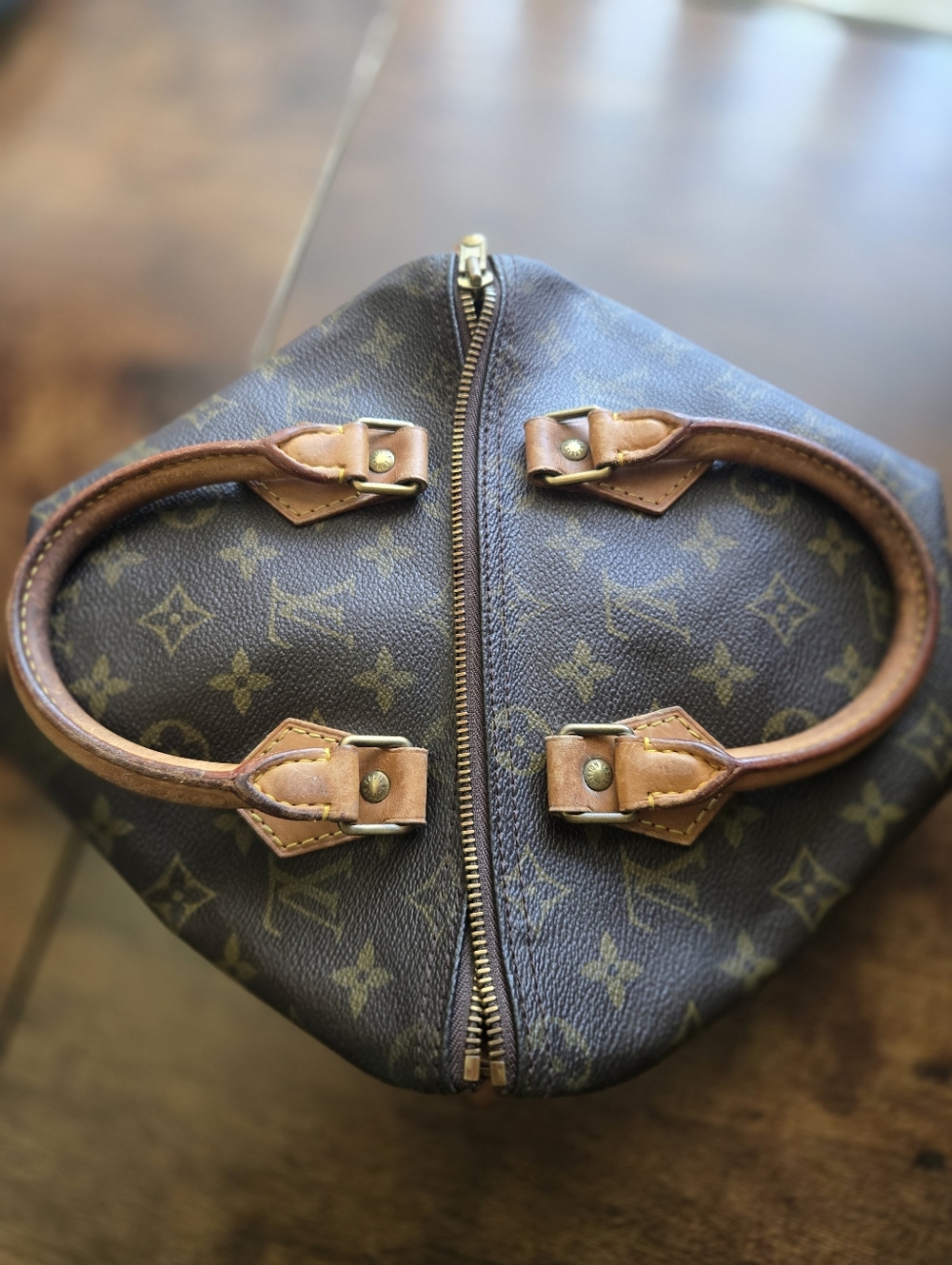 💯 Louis Vuitton Monogram Speedy 25 - Picture 2 of 16